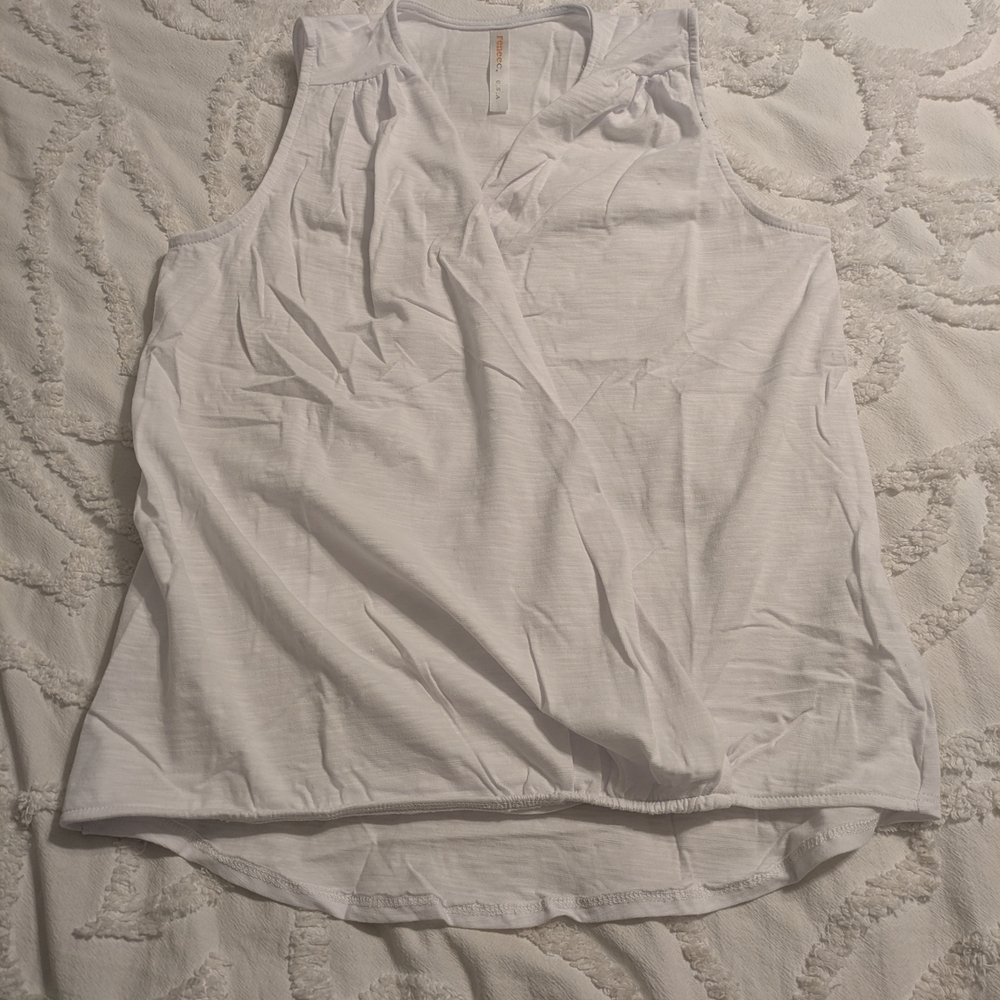 Renee C. White Sleeveless Top